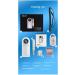 Durratou Electric Nail Drill for Acrylic Gel Nails Manicure Pedicure Polishing Form Tools for Salon Home Use B Gradient Silver - Buy Online on GoSupps.com