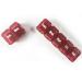 Pill Boxes 7 Day 1 Times a Day with 7 Compartments (Detachable/Combined) Travel Pill Box Organiser Pill Holder for Vitamins and Medication Red