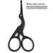 OUSIKA Stainless Steel Nose Hair Trimmer - Manual Small Scissors for Safe Hair Removal (Silver) - Best for International Shipping - Buy Online on GoSupps.com