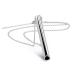 Plazuria Breathlace Stop Smoking Necklace Anapana Breathing Necklace for Anxiety Relief Breathing Exercises Meditation Christmas Valentine's Day Birthday Gift for Women Men. Silver Color