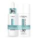 L'Oral Paris LSF Routine with Niacinamid XXL Serum for a radiant and fresh looking skin and UV fluid with LSF50 Bright Reveal Dark Spot Niacinamid Serum & Bright Reveal UV Fluid Nursing Set: XXL Niacinamid Serum & Bright reveal UV Fluid