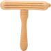 Wood Roller Massager - Manual Gua Sha Tool for Acupuncture Cellulite & Lymph Drainage Therapy - Effective Fascia & Neck/Back Massage Device - Buy Online on GoSupps.com