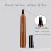  Generisch Microblading Waterproof Eyebrow Pencil 4 Teeth Fork Tip Long Lasting Eyebrow Pencil for Natural Hair Drawing 3D Microblading Effect Light Brown - Buy Online on GoSupps.com
