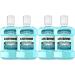 Listerine cool mint mild taste (2x 1000 ml) antibacterial mouthwash without alcohol with essential oils for a long -lasting feeling of freshness (pack with 2)