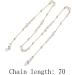 Buy SBTRKT 10-Piece Alloy Eye Chain - Strong Durable & Stylish for Daily Use Streetwear Weddings Parties - Perfect Gift in Gold - Buy Online on GoSupps.com