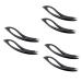 Doitool 6 STK tweezers for eyebrow clips eyebrow tweezers suits for men trim eyebrows tweezers tool eyebrow removal eyebrows.