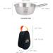 Pubgeer Camping Bowls 20oz (4 Pack) - Stainless Steel with Handles & Storage Bag | Outdoor Sierra Cup | Ideal for RV, Camping & Backpacking | Great Gift - Buy Online on GoSupps.com
