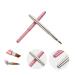 MAGICLULU 2pcs Lip Brush Set - Portable Eye Makeup Tools & Dual-Head Eyelash Brush for Flawless Makeup Application - Buy Online on GoSupps.com