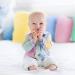 Sage Silicone Baby Teether | Food Grade & BPA Free Teething Toy - Buy Online on GoSupps.com