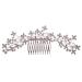 minkissy Accessories Alloy Hair Comb headpiece bridal accessories hair accessories hairpin Wedding Bridal Hair Comb Bridal Headpieces for Wedding Bridal Hair Hair