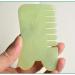 Jade Stone Gua Sha Comb - Facial Tool & Scalp Massage for Spa | Acupuncture Beauty Salon Essential - Buy Online on GoSupps.com