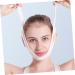 Angoily 1pc Cheek Band Slimmer Chin Lift Band Thin Masseter Chin Belt Double Chin Reducer White Woman The Face Graphene Printed Sheet Strap - Buy Online on GoSupps.com
