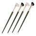 FOYTOKI 4pcs Nose Shadow Brush Nose Makeup Brush Contour Blending Brush Nose Contour Brush Artificial Fiber