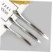 Buy Minkissy 3pcs DIY Makeup Spatula Set - Frosted Lipstick & Eye Cream Applicator - Stainless Steel | International Shipping Available - Buy Online on GoSupps.com