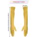 NQEUEPN Women Long Gloves Long Elbow Satin Gloves 21" Stretchy 1920s Opera Gloves Hand Care Moisturizing Gloves for Women Girls Evening Party Dance (Gold) - Buy Online on GoSupps.com