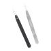 Fomiyes 2st tweezers made of ceramic tweezers with ceramic tip tweezers with fine pointed pointed eyebrow tweezers made of stainless steel pointed tweezers antistatic coil Miss Miss -free steel steel
