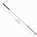 White Cane Aluminum Mobility Folding Cane for The Blind (Folds Down 4 Sections) (123 cm (48.4 inch)) - Buy Online on GoSupps.com