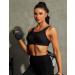 Wingslove High Impact Sports Bra | Non-padded Wirefree Workout Bra | Bounce Control | Black 38DDD - Buy Online on GoSupps.com