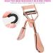 Eyelash Curler with Comb Metal Lash Curler with 2 Refill Pad Precision Lash Curling Tool for Women Girl Eye Makeup Tool - Buy Online on GoSupps.com