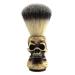 1stk skull-beard brush manual razor razor brush for men men's shaver set beardic brush roofs shaving brushes badger shaver razor fr ulein resin razor shell set shave