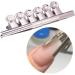 BAILIY 6Pcs/lot C Curve Nail Pinching Clips Steel Easy to Make Long Nails Tips Acrylic Clip Nail Tool 31mm Steel - Buy Online on GoSupps.com