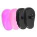 Healeved 4pcs Hair Dye Earmuffs Black Ear Cuff Shawl Silica Gel Baking Oil