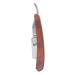 Barber Beard Blade Rack for Men Portable Manual Straight Beard Trimmer Holder Stainless Steel for Home