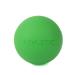 Massage ball 6cm diameter -as a lacrosse ball and fascia ball for self-massage and for trigger point therapy (precise treatment of tension) 7. Color (green)