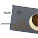 CS COSDDI Non-Slip Pet Feed Mat - Silicone Dog & Cat Food Pad (53x37cm) in Gray | Durable & Easy to Clean - Buy Online on GoSupps.com