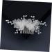 FOMIYES 1 Set Comb Plate Hairpin Wedding Hair Side Comb Bride Hair Comb Flower Hair Comb Flower Side Combs Rhinestone Hair Comb Wedding Headpiece for Bride Bun Hairpin Mosaic Fabric Manual - Buy Online on GoSupps.com