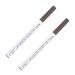 Beaupretty Lot De 2 Crayons Sourcils Liquides Micro-fourchette Imperm ables 2 g Teinte Ch taigne Maquillage Yeux Pour Femmes Usage Quotidien