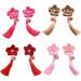FRCOLOR 3 Pairs Hair Clip for Chinese Clothes Chinese Hair Clip Hair Clips Wedding Hair Clip Asian Hair Clip Tassel Barrettes Tiara for Tiara Child Classic Tassel Clip Red - Buy Online on GoSupps.com