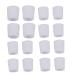 Flexible Toe Cover - 8 Pairs Soft Pain Relief Sleeves for Hammer Toe, Calluses, Corns & Blisters - Buy Online on GoSupps.com