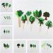 Cactus Tree Shaped Felt Cake Pick DIY Cute Cupcake Topper Set Plant Decoration Stick for Home - Buy Online on GoSupps.com
