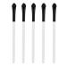 Clement Attlee 5Pcs Sponge Makeup Eye Shadow Eyeliner Brush Sponge Applicator Tool White