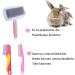 Rabbit Grooming Brush Small Pet Hair Brush Kit Rabbit Brush Massage Brush Bunny Nail Clippers Small Pet Grooming Brush Kit for Cats Puppies Rabbits Hamsters (Pink) - Buy Online on GoSupps.com