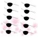Buy Hemoton 42 Pcs Black Pirate Eye Patches - Reusable Masquerade Eye Masks for Carnival Toddler & More | International Shipping Available - Buy Online on GoSupps.com