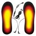 IxyHKB heated insulation soles USB foot warmer washable heating pillows heated soles heating soles for shoes heated shoe inserts sole warmer 3 heating levels heat sole for men (35-40)