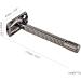 HRTC Men's Rasier Brushes - Professional 4-in-1 Steel Beard & Shave Bowl Holder - Luxury Rasier Set for Men 7.3x15.2cm Silver - International Shipping Available - Buy Online on GoSupps.com