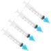Healeved Ear Cleaner 12 pcs - Ear Wax Removal Syringe Tool Set - Assorted Colors - Ear Irrigation and Cleaning Kit - Buy Online on GoSupps.com