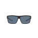Costa Del Mar Men's Rinconcito Rectangular Sunglasses Matte Black/Grey Polarized-580p 60 Millimeters