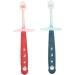 4-Piece Baby Toothbrush Set - Mouth Cleaning & Training Tool for Toddlers - Travel-Friendly Manual Toothbrush (Colored 2x2stk) - International Shipping - Buy Online on GoSupps.com
