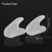 Silicone Toe Separator Bunion Corrector for Crooked Toes - Foot Care Solution (Size S) - Buy Online on GoSupps.com