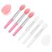 Lurrose Makeup Set Makeup Set Lip Balm Set 2 Sets Silicone Lip Silicone Lip Makeup Lip Masks Applicator for Lip Balm Oil Applicator Makeup Set Lip Balm Set Make-up Sets