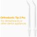 Salate 2 pcs Orthodontic Replacement Tips for Water Flosser | Premium Oral Irrigator Accessories - Buy Online on GoSupps.com