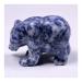Natural Crystal 1PC Natural Lapis Lazuli Carved Lovely Polar Bear Home Decor Power Stone Crystal Home Collections