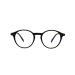 Muunel Blue light blocking glasses Essilor lenses Luca UVAllBlue Antireflex Filter UV ray/glare Women Round Shape Black -4.5 x