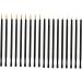 SKISUNO 100pcs Make up Kit Cosmetic Eyeliner Applicator Eye Makeup Tools Eyeliner Brush Thin Angle Soft Head 10*0.5cm As Shown - Buy Online on GoSupps.com