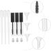 DOITOOL 9pcs Mascara Tube Dropper Bottle with Spoolie Eyelash Plastic Air Traffic Control Toiletries Travel - Buy Online on GoSupps.com