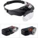 Headband Magnifier with LED Light Handsfree Reading Magnifying Glasses with LED Light 4 Detachable Lenses Interesting - Buy Online on GoSupps.com